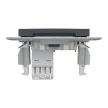 Schneider Electric Asfora EPH4300171 Informatikai csatlakozóaljzat 1xRJ45, Cat5e UTP, antracit burkolattal, keret nélkül ( EPH4300171 ).