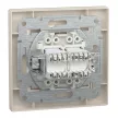 Schneider Asfora EPH4400123 2xRJ45 Cat5e UTP aljzat bézs