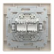 Schneider Asfora EPH4400123 2xRJ45 Cat5e UTP aljzat bézs