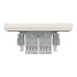 Schneider Electric Asfora EPH4400123 Informatikai csatlakozóaljzat 2xRJ45, Cat5e UTP, bézs burkolattal, kerettel ( EPH4400123 ).