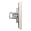 Schneider Asfora EPH4400123 2xRJ45 Cat5e UTP aljzat bézs