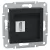 Schneider Asfora EPH4500171 HDMI aljzat antracit