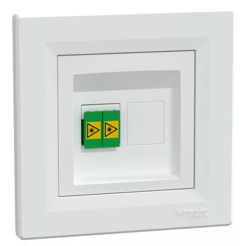 Schneider Asfora EPH4600121 optikai csatlakozó fehér