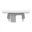 Schneider Electric Asfora EPH4700121 Informatikai csatlakozóaljzat 1xRJ45, Cat6 UTP, fehér burkolattal, kerettel ( EPH4700121 ).
