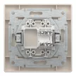 Schneider Electric Asfora EPH4700123 Informatikai csatlakozóaljzat 1xRJ45, Cat6 UTP, bézs burkolattal, kerettel ( EPH4700123 ).