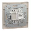 Schneider Electric Asfora EPH4700123 Informatikai csatlakozóaljzat 1xRJ45, Cat6 UTP, bézs burkolattal, kerettel ( EPH4700123 ).