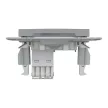 Schneider Asfora EPH4700162 1xRJ45 Cat6 UTP aljzat acél