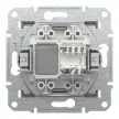 Schneider Asfora EPH4700162 1xRJ45 Cat6 UTP aljzat acél