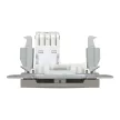 Schneider Asfora EPH4700169 1xRJ45 Cat6 UTP aljzat bronz