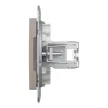 Schneider Asfora EPH4700169 1xRJ45 Cat6 UTP aljzat bronz