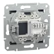 Schneider Asfora EPH4700171 1xRJ45 Cat6 UTP aljzat antracit