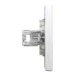 Schneider Electric Asfora EPH4800121 Informatikai csatlakozóaljzat 2xRJ45, Cat6 UTP, fehér burkolattal, kerettel ( EPH4800121 ).