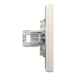 Schneider Asfora EPH4800123 2xRJ45 Cat6 UTP aljzat bézs