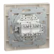 Schneider Asfora EPH4800123 2xRJ45 Cat6 UTP aljzat bézs