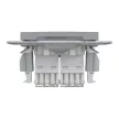 Schneider Electric Asfora EPH4800162 Informatikai csatlakozóaljzat 2xRJ45, Cat6 UTP, acél burkolattal, keret nélkül ( EPH4800162 ).
