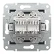 Schneider Electric Asfora EPH4800171 Informatikai csatlakozóaljzat 2xRJ45, Cat6 UTP, antracit burkolattal, keret nélkül ( EPH4800171 ).
