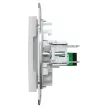 Schneider Asfora EPH5370121 optikai csatlakozó fehér