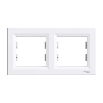   Schneider Electric Asfora EPH5800221 Kettes keret, vízszintes, fehér ( EPH5800221 ).