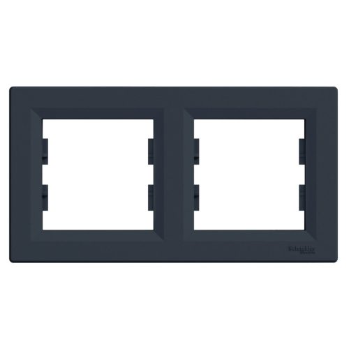 Schneider Electric Asfora EPH5800271 Kettes keret, vízszintes, antracit ( EPH5800271 ).