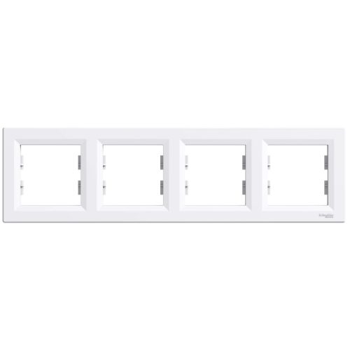 Schneider Electric Asfora EPH5800421 Négyes keret, vízszintes, fehér ( EPH5800421 ).