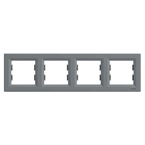Schneider Electric Asfora EPH5800462 Négyes keret, vízszintes, acél ( EPH5800462 ).
