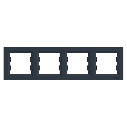 Schneider Electric Asfora EPH5800471 Négyes keret, vízszintes, antracit ( EPH5800471 ).