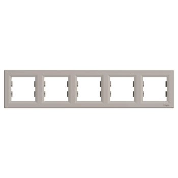   Schneider Electric Asfora EPH5800569 Ötös keret, vízszintes, bronz ( EPH5800569 ).