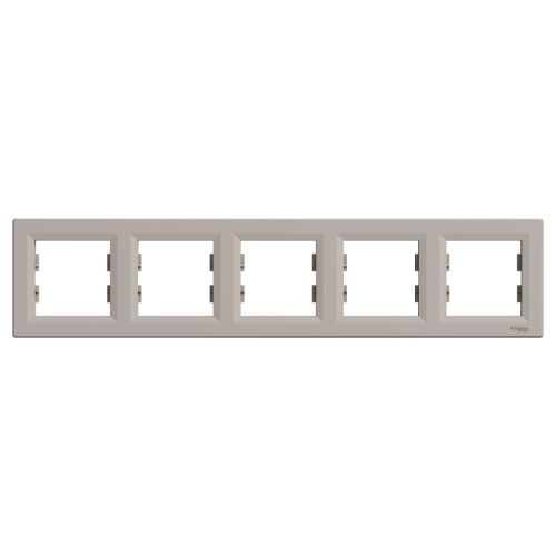 Schneider Electric Asfora EPH5800569 Ötös keret, vízszintes, bronz ( EPH5800569 ).