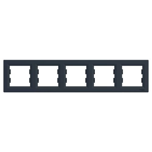 Schneider Electric Asfora EPH5800571 Ötös keret, vízszintes, antracit ( EPH5800571 ).