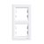 Schneider Electric Asfora EPH5810221 Kettes keret, függőleges, fehér ( EPH5810221 ).