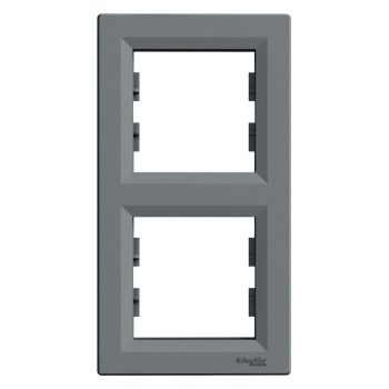   Schneider Electric Asfora EPH5810262 Kettes keret, függőleges, acél ( EPH5810262 ).