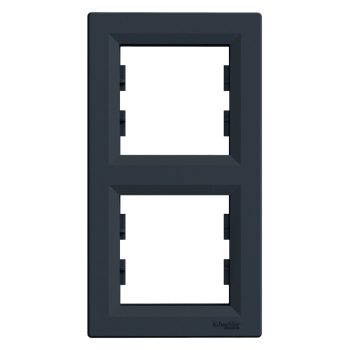   Schneider Electric Asfora EPH5810271 Kettes keret, függőleges, antracit ( EPH5810271 ).