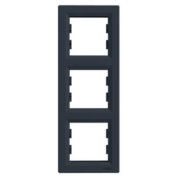   Schneider Electric Asfora EPH5810371 Hármas keret, függőleges, antracit ( EPH5810371 ).