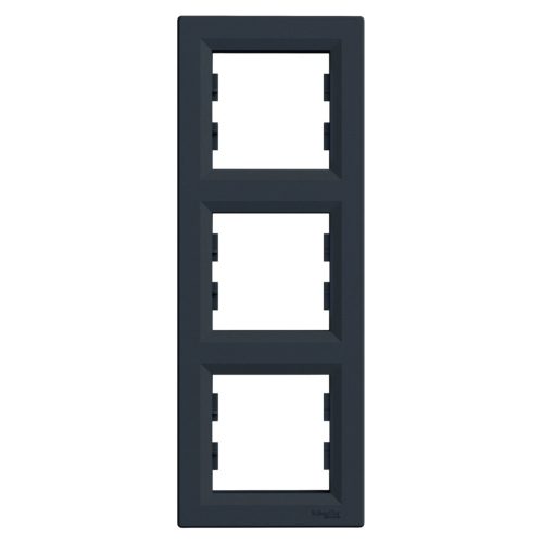 Schneider Electric Asfora EPH5810371 Hármas keret, függőleges, antracit ( EPH5810371 ).