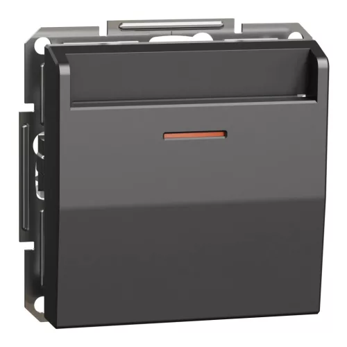 Schneider Electric Asfora EPH6200171 hotelkártya kapcsoló, antracit burkolattal. keret nélkül, süllyesztett 10A 250V ( EPH6200171 ).