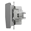 Schneider Electric Asfora EPH6200171 hotelkártya kapcsoló, antracit burkolattal. keret nélkül, süllyesztett 10A 250V ( EPH6200171 ).