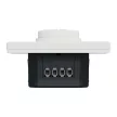Schneider Electric Asfora EPH6800121 forgatógombos fényerőszabályzó (dimmer) LED-hez, 3-370W rezisztív és kapacitív, 0-200W LED, fehér burkolattal, kerettel, süllyesztett 230V ( EPH6800121 )