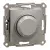 Schneider Electric Asfora EPH6800169 forgatógombos fényerőszabályzó (dimmer) LED-hez, 3-370W rezisztív és kapacitív, 0-200W LED, bronz burkolattal, keret nélkül, süllyesztett 230V ( EPH6800169 )