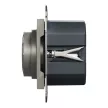 Schneider Electric Asfora EPH6800169 forgatógombos fényerőszabályzó (dimmer) LED-hez, 3-370W rezisztív és kapacitív, 0-200W LED, bronz burkolattal, keret nélkül, süllyesztett 230V ( EPH6800169 )