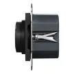 Schneider Electric Asfora EPH6800171 forgatógombos fényerőszabályzó (dimmer) LED-hez, 3-370W rezisztív és kapacitív, 0-200W LED, antracit burkolattal, keret nélkül, süllyesztett 230V ( EPH6800171 )
