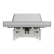 Schneider Electric Asfora EPH9900161 földelt csatlakozóaljzat (dugalj), 2x2P+F, aluminium burkolattal, kerettel, süllyesztett, 16A 250V ( EPH9900161 ).
