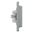 Schneider Electric Asfora EPH9900162 földelt csatlakozóaljzat (dugalj), 2x2P+F, acél burkolattal, kerettel, süllyesztett, 16A 250V ( EPH9900162 ).