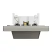 Schneider Electric Asfora EPH9900169 földelt csatlakozóaljzat (dugalj), 2x2P+F, bronz burkolattal, kerettel, süllyesztett, 16A 250V ( EPH9900169 ).