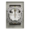 Schneider Electric Asfora EPH9900169 földelt csatlakozóaljzat (dugalj), 2x2P+F, bronz burkolattal, kerettel, süllyesztett, 16A 250V ( EPH9900169 ).