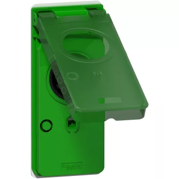   Schneider Electric EVP1PSS2 EVlink Parking T2 aljzat csapó fedéllel redőny nélkül