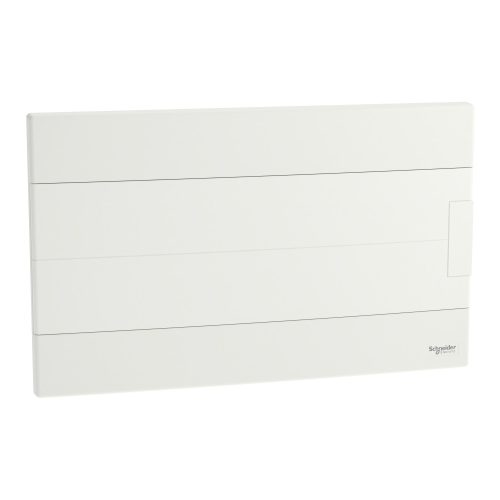 Schneider Electric Easy9 EU EZ9EUB118 műanyag kiselosztó 18 modul, 1 sor, PE+N sínnel,  teli ajtóval, IP40 (zárt ajtóval), süllyesztett - méret 245x400x99 mm ( EZ9EUB118 )