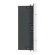 Schneider Easy9 EU EZ9EUB118 kiselosztó, teli, fehér ajtó, süllyesztett szerelés, 1x18 modul