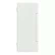 Schneider Easy9 EU EZ9EUD118 kiselosztó, teli, fehér ajtó, falon kívüli szerelés, 1x18 modul