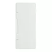 Schneider Easy9 EU EZ9EUD118 kiselosztó, teli, fehér ajtó, falon kívüli szerelés, 1x18 modul