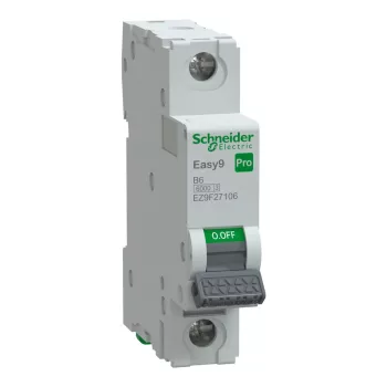 Schneider Easy9 Pro 1P B 6A kismegszakító (EZ9F27106)